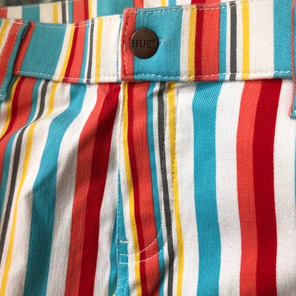 Hue Colorful Stripe Jeggings - Picture 2 of 5